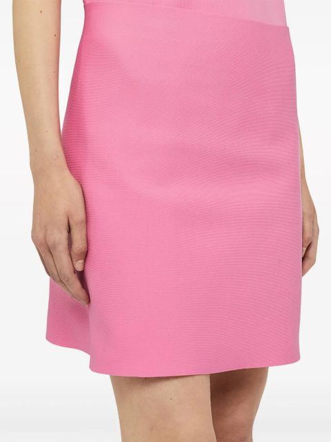 Jil Sander A-line high-waisted mini skirt - Pink