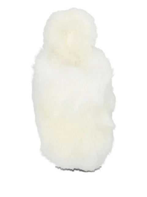 UGG fur-lined slippers - White