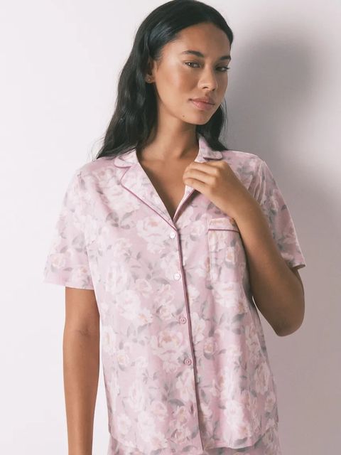 women'secret piżama bawełniana damska kolor różowy bawełniana 3592428 - zdjęcie produktu nr 2