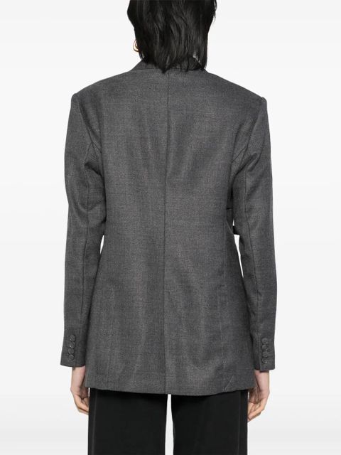 3.1 Phillip Lim button fastening blazer - Grey