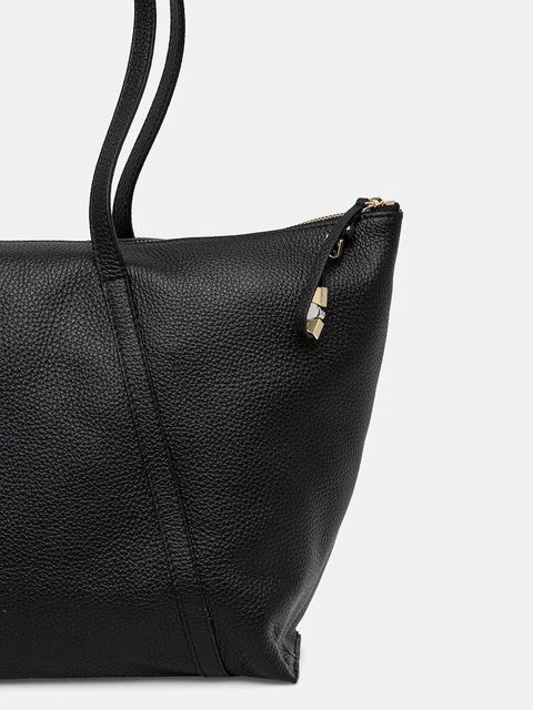 Coccinelle torba skórzana NORY kolor czarny E1 U45 11 01 01