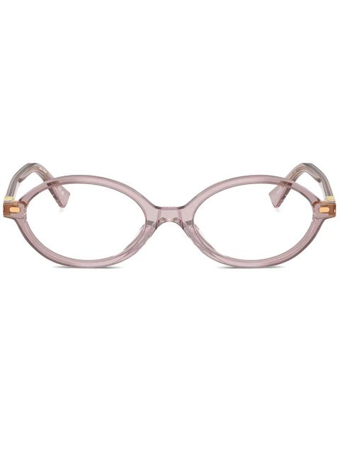Miu Miu Eyewear Regard glasses - Purple - zdjęcie produktu nr 1
