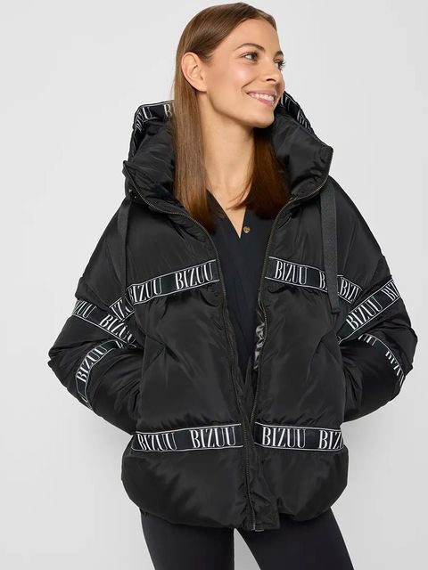Bizuu kurtka puchowa TOKYO damska kolor czarny zimowa TOKYO_CZARNY_AW24