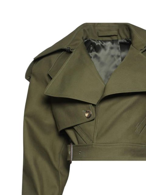 WARDROBE.NYC belted trench - Green - zdjęcie produktu nr 2