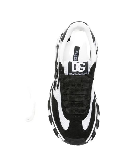 Dolce & Gabbana logo-patch sneakers - White