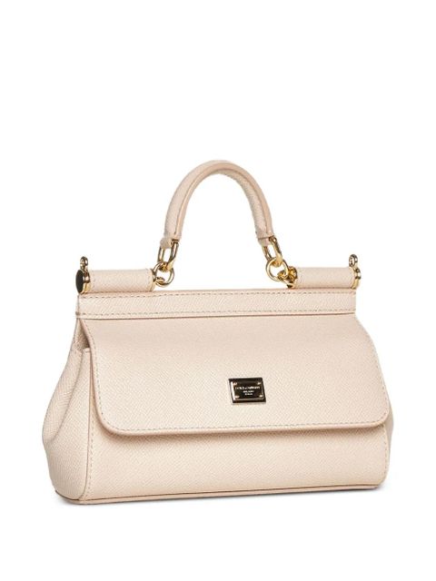 Dolce & Gabbana small Sicily tote bag - Neutrals
