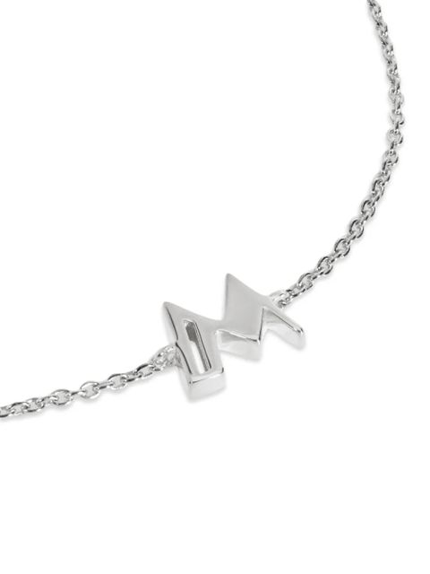 Monica Vinader Initial M chain bracelet - Silver - zdjęcie produktu nr 2