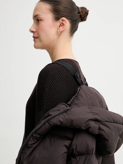 Marc O'Polo kurtka puchowa kolor brązowy zimowa 509087471081