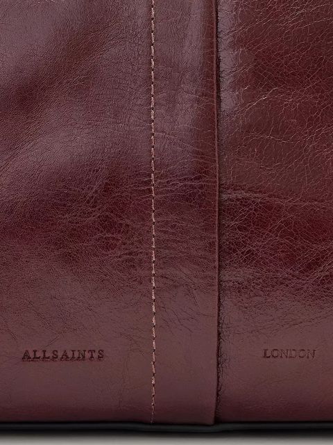 AllSaints torebka skórzana ARA kolor czerwony W284XD