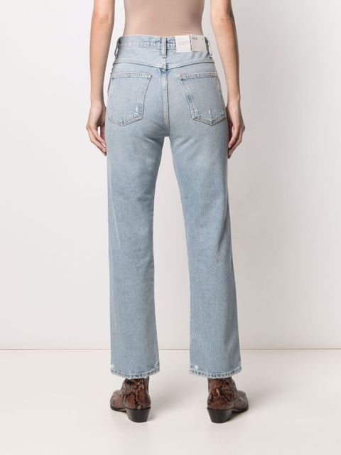 AGOLDE Pinch Waist straight jeans - Blue - zdjęcie produktu nr 2
