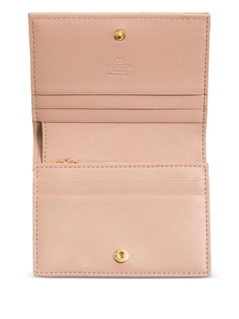 Valentino Garavani Quiltie 67 wallet - Pink
