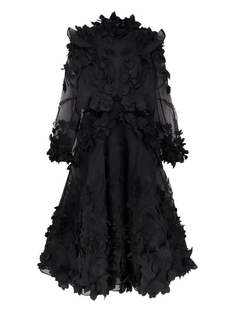 ZIMMERMANN Hypnotic Applique silk maxi dress - Black - zdjęcie produktu nr 1