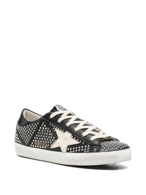 Golden Goose Super-Star studded sneakers - Black - zdjęcie produktu nr 2