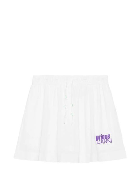 GANNI x Prince active mesh mini skirt - White - zdjęcie produktu nr 1