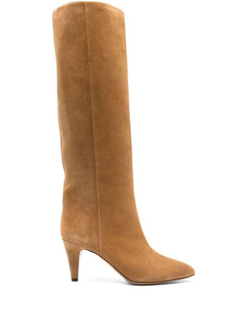 ISABEL MARANT 75mm Laspi boots - Brown - zdjęcie produktu nr 1