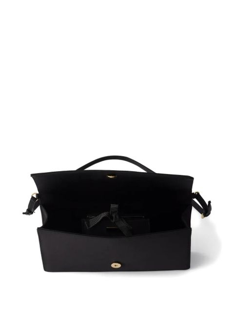 Prada mini satin shoulder bag - Black