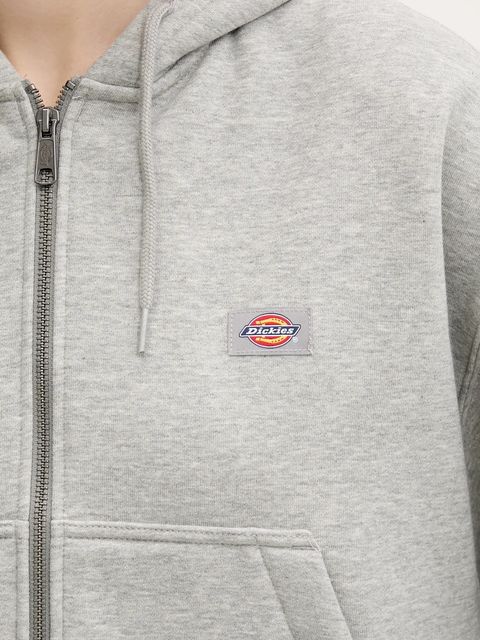 Dickies bluza damska kolor szary z kapturem melanżowa DK0A4Y1ZHG01