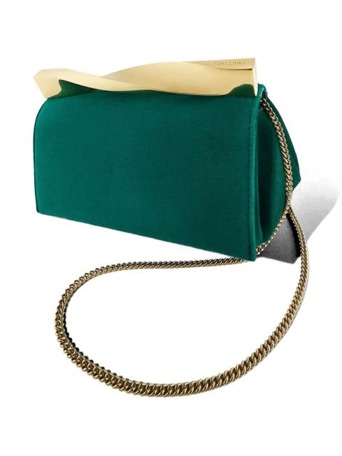 Aquazzura mini twist clutch bag - Green - zdjęcie produktu nr 2