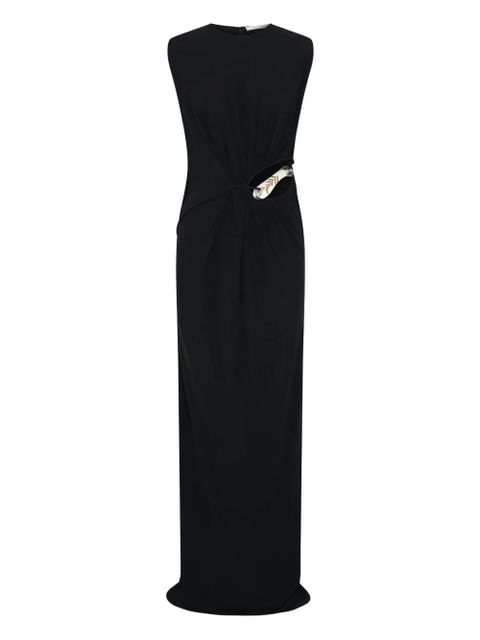 Christopher Esber twist-detail cut-out maxi dress - Black - zdjęcie produktu nr 1
