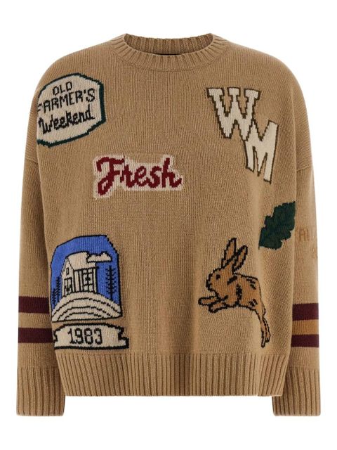 Weekend Max Mara Pavidi jacquard jumper - Neutrals - zdjęcie produktu nr 1