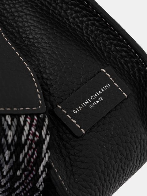 Gianni Chiarini torebka skórzana kolor czarny BS.10566.RNGDBL