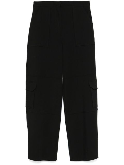 GANNI twill cargo trousers - Black - zdjęcie produktu nr 1