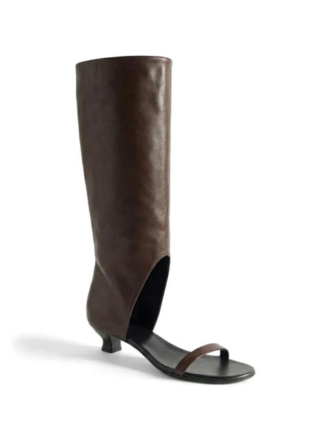 Paloma Wool Manuela open-toe knee-high sandals - Brown - zdjęcie produktu nr 2