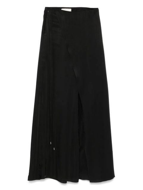 Blumarine satin trousers - Black - zdjęcie produktu nr 1