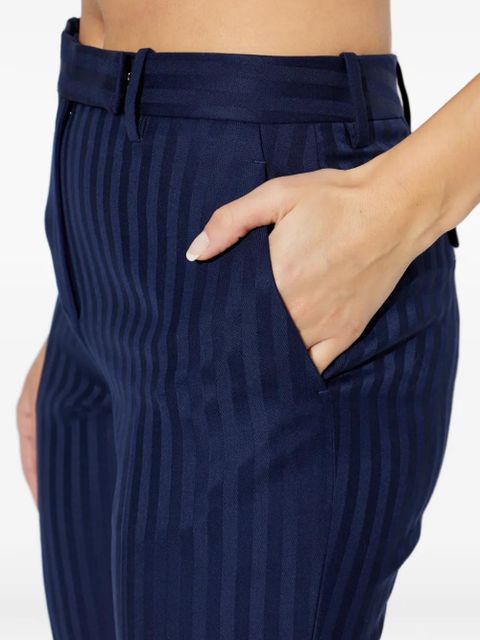 TOM FORD striped trousers - Blue