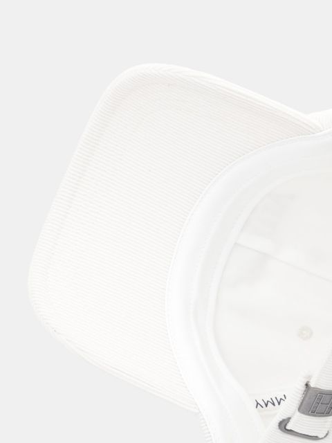 Tommy Jeans czapka z daszkiem sztruksowa kolor beżowy AW0AW17908