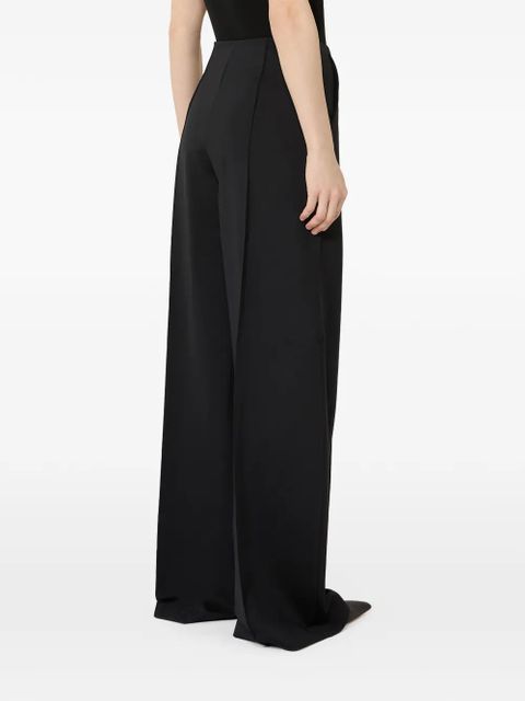 Max Mara pleated palazzo pants - Black
