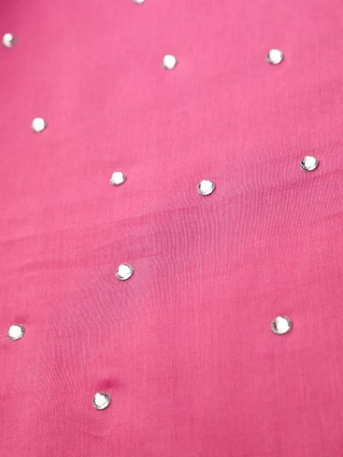 Oséree crystal-embellished mini skirt - Pink