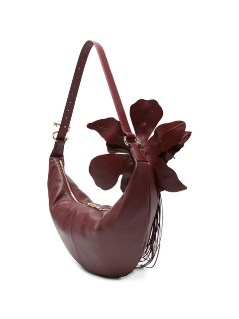 Sportmax Bruno flower-detail shoulder bag - Red