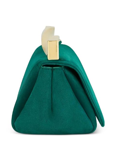 Aquazzura mini twist clutch bag - Green