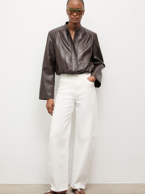 Answear.LAB kurtka damska skórzana MEMO z kolekcji Unscripted - zdjęcie produktu nr 1