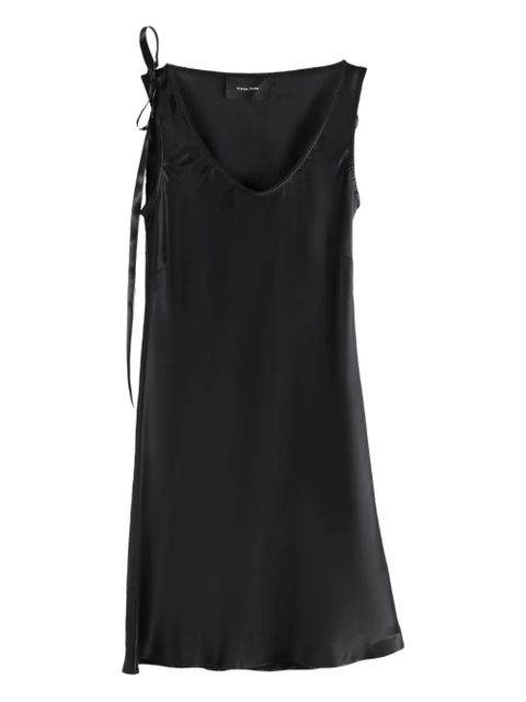 Simone Rocha tie-detail slip mini dress - Black - zdjęcie produktu nr 1