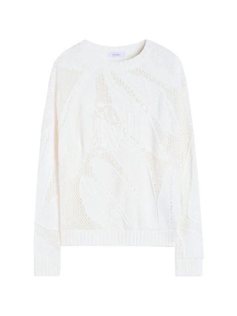 Max Mara knited jumper - White - zdjęcie produktu nr 1