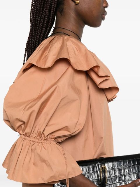 Chloé ruffled blouse - Neutrals