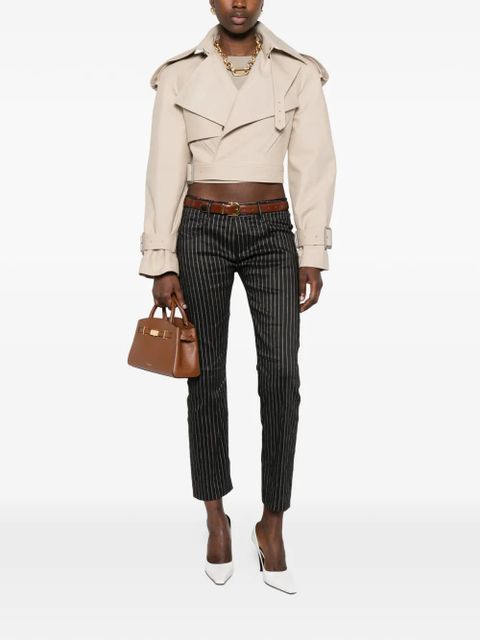 WARDROBE.NYC Drill Perfecto buckle fastening trench jacket - Neutrals - zdjęcie produktu nr 2
