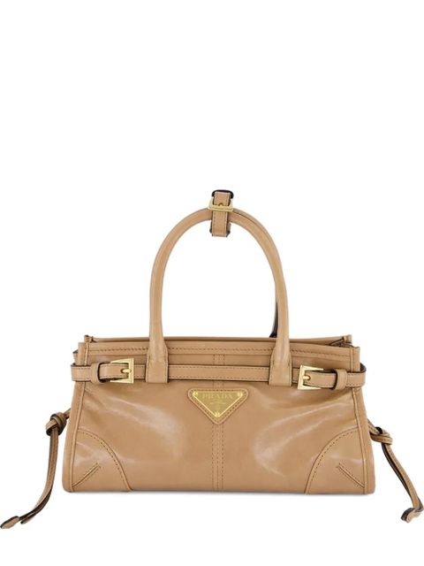 Prada Bonnie leather shoulder bag - Neutrals - zdjęcie produktu nr 1