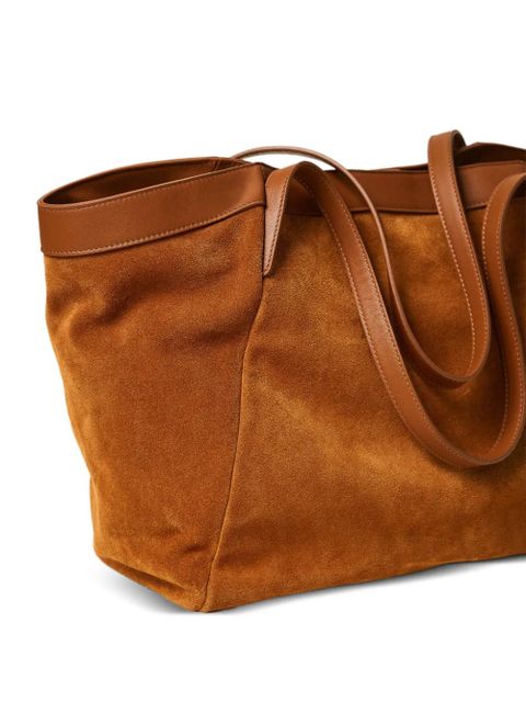 TWINSET panelled tote bag - Brown