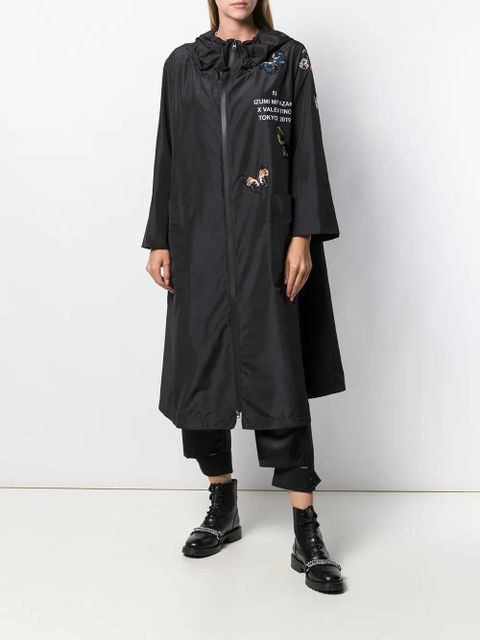 Valentino Garavani Gravitation coat - Black