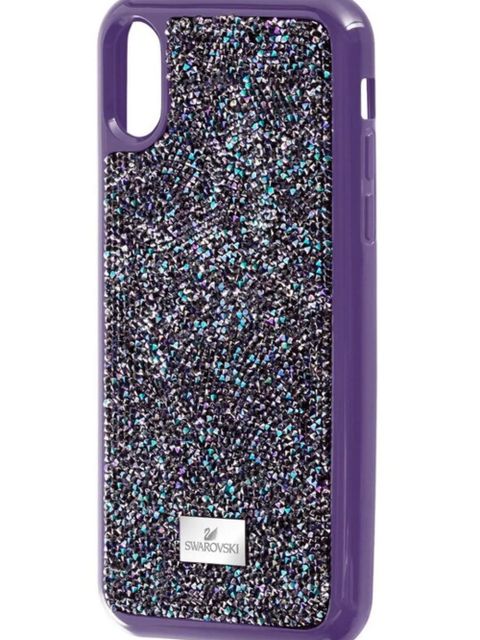 Swarovski Iphone XS Glam Rock crystal phone case - Purple - zdjęcie produktu nr 2