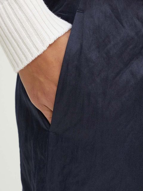 Weekend Max Mara spódnica kolor granatowy midi prosta 2425106031600