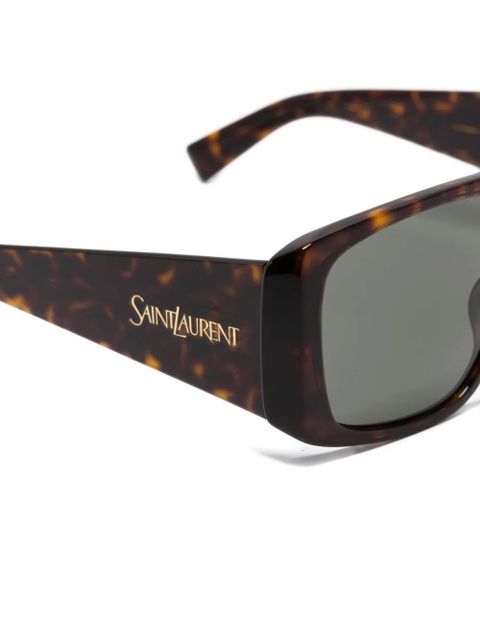 Saint Laurent Eyewear SL 832 square-frame sunglasses - Brown