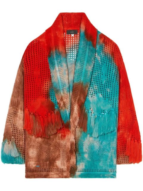 Alanui California Dreaming tie-dye cardigan - Orange - zdjęcie produktu nr 1