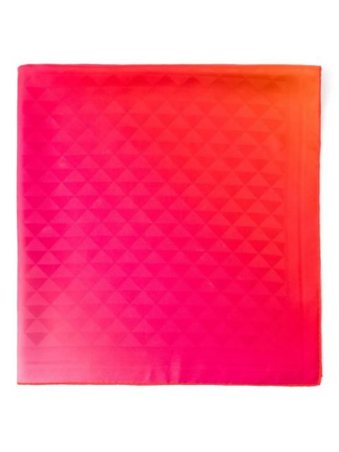 Prada printed silk scarf - Pink - zdjęcie produktu nr 1