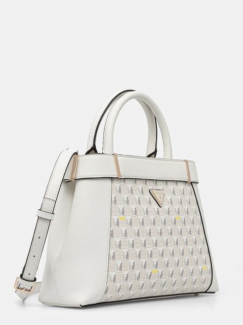Guess torebka kolor biały HWJT86 81060