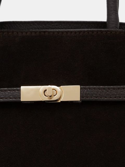 Answear.LAB torebka zamszowa