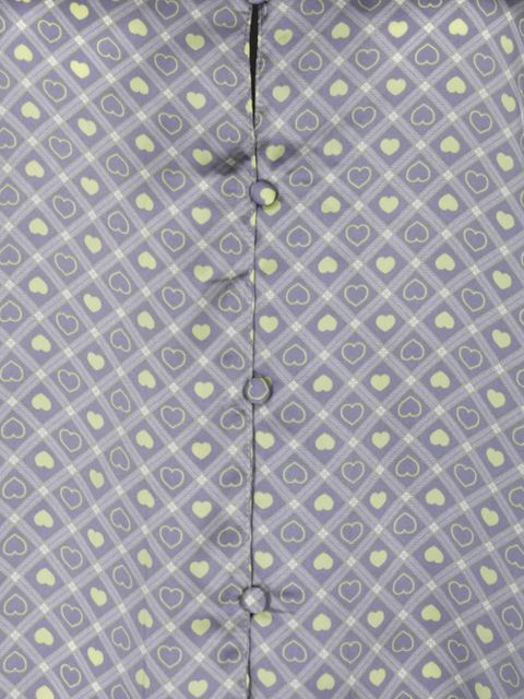 Free People patterned drawstring pajama set - Purple